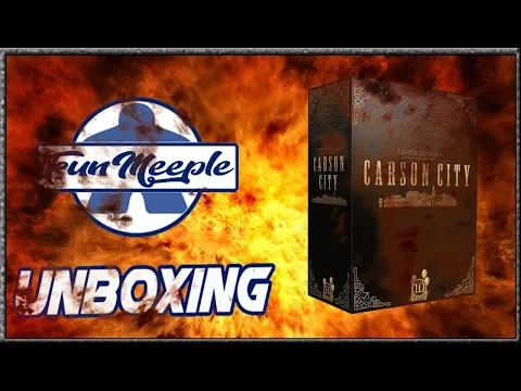 Carson City Big Box Juego de Mesa Unboxing Español