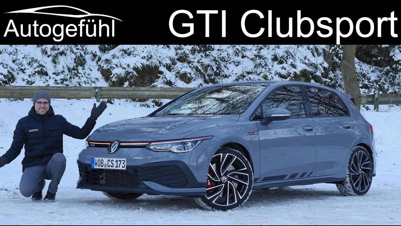 all-new VW Golf GTI Clubsport 300 hp FULL REVIEW 2021 Golf 8