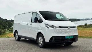 Test av Maxus e-Deliver 7 – helt unik - enn så lenge