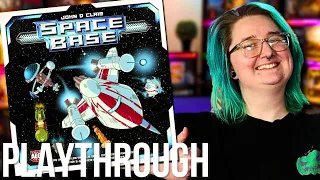 In Space No One Can Hear You Base - Space Base Boardgame Playthrough