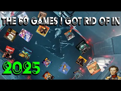 The games I got rid of in 2025