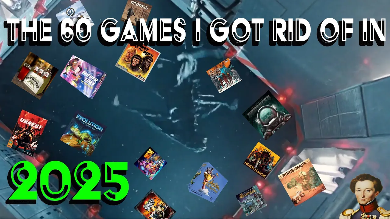 The games I got rid of in 2025
