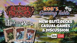 Flesh and Blood - Tales of Aria - Blitz Decks Gameplay and Discussion