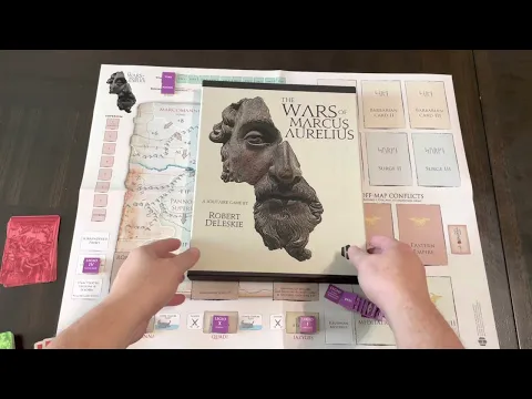 The Wars of Marcus Aurelius (Hollandspiele) - Unboxing and Surprise **Spoiler** Not A Good Surprise