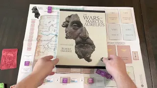 The Wars of Marcus Aurelius (Hollandspiele) - Unboxing and Surprise **Spoiler** Not A Good Surprise