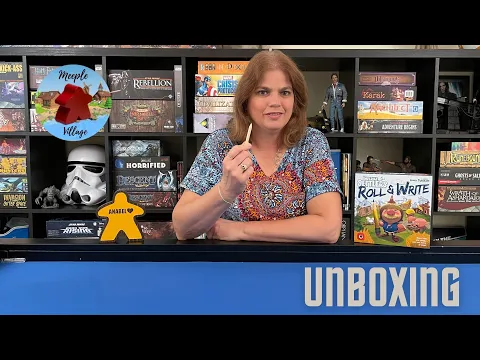 Imperial Settlers Roll & Write Board Game Unboxing