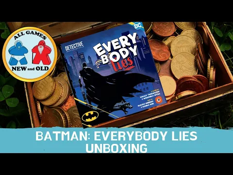 All Games New and Old unboxes Batman: Everybody Lies