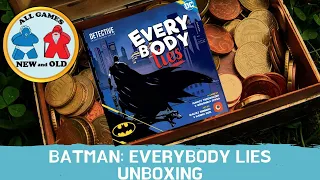 All Games New and Old unboxes Batman: Everybody Lies