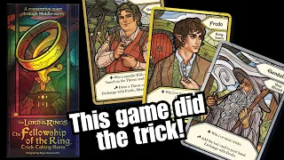 How to win tricks in: The Fellowship of the Ring: Trick-Taking Game