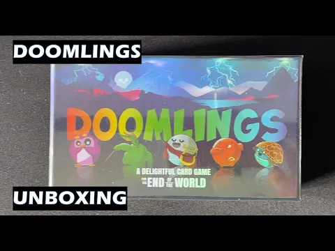Unboxing Doomlings card game