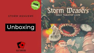 Unboxing | Storm Weavers (Kickstarter)