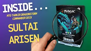 Magic The Gathering Tarkir Dragonstorm Commander Deck Sultai Arisen | Inside with João Ricardo Ep810