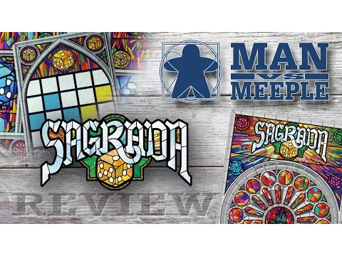 Sagrada (Floodgate Games) Review by Man Vs Meeple
