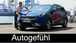 Kia Niro FULL REVIEW test driven all-new Hybrid crossover neu 2017 - Autogefühl