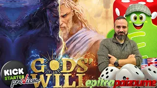 Gods' Will - Crowdfunding Preview (How to Play & Review) (EN) | Epitrapaizoume
