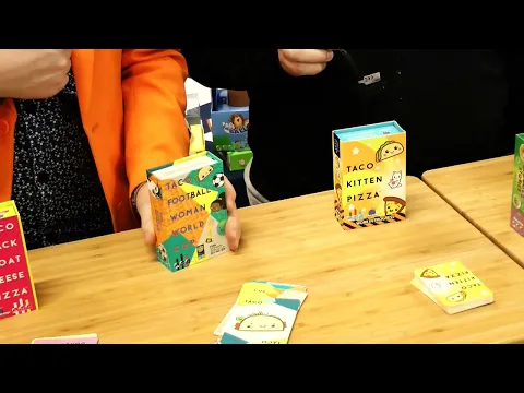 Taco Football WWC + Taco Kitten Pizza (Blue Orange Games) / Nürnberger Spielwarenmesse 2023