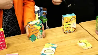 Taco Football WWC + Taco Kitten Pizza (Blue Orange Games) / Nürnberger Spielwarenmesse 2023