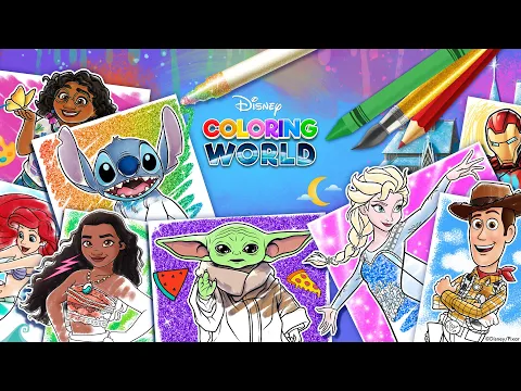 Disney Coloring World का वीडियो