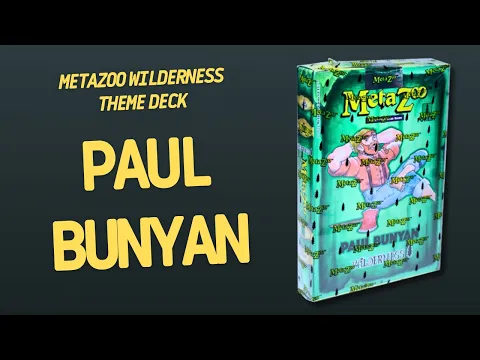 MetaZoo Wilderness Theme Deck Paul Bunyan | Inside with João Ricardo Ep881