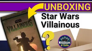 Star Wars Villainous | 📦 Unboxing Spiel von Ravensburger | DieHausis B-Seite