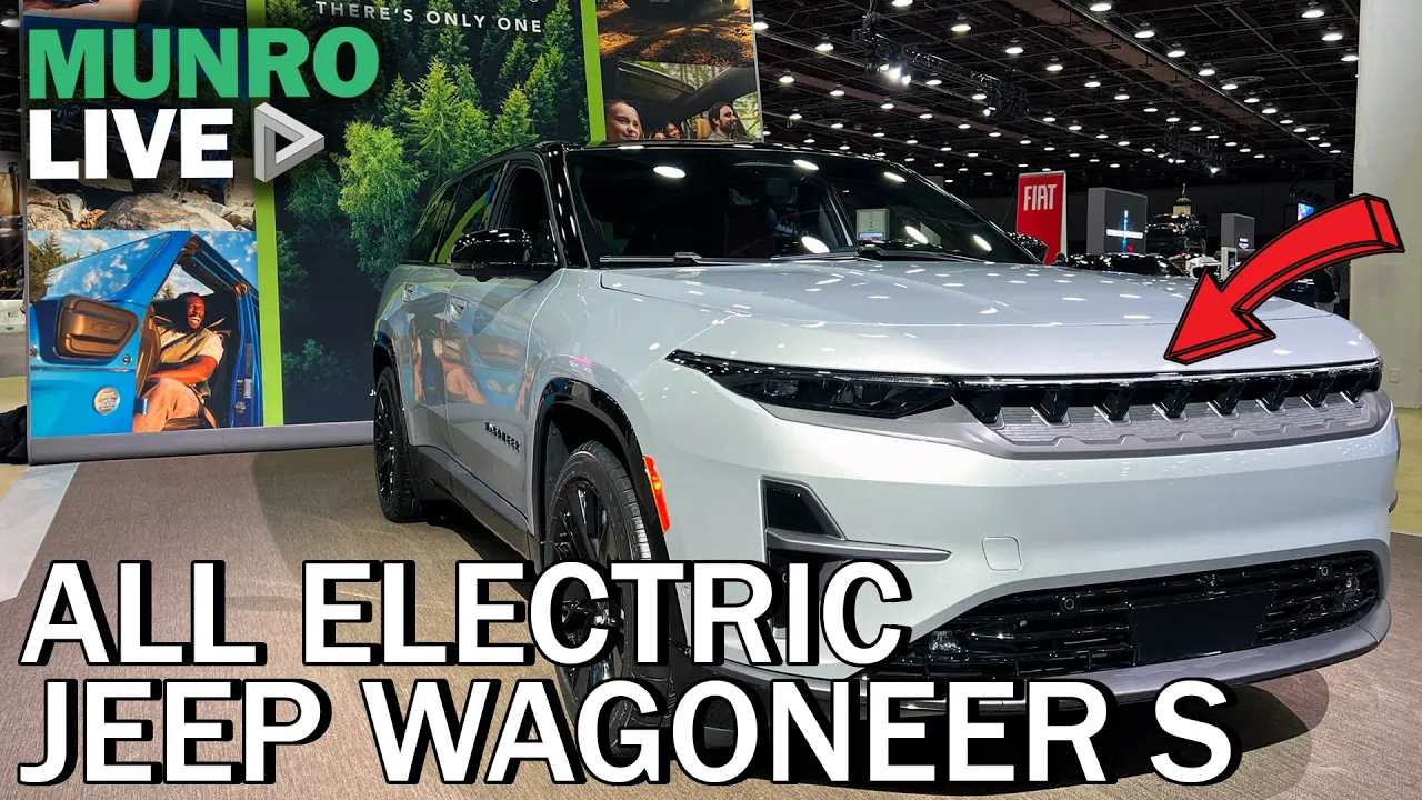 Exclusive Look at the All-Electric Jeep Wagoneer S with Jeep Designers!