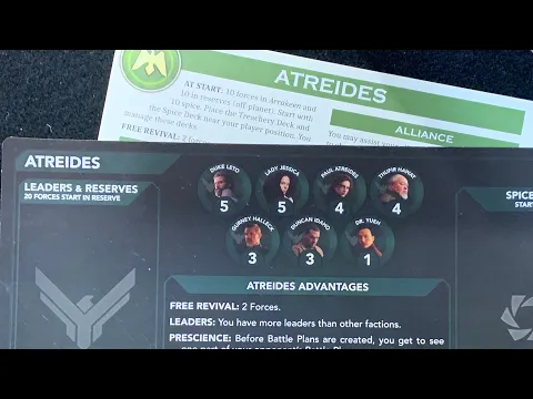 Comparing Atreides in Dune vs Dune Conquest