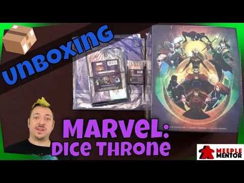 Unboxing Marvel: Dice Throne