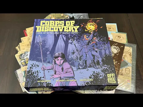 Corps of Discovery: A Game Set in the World of Manifest Destiny (Off The Page Games) - Unbox