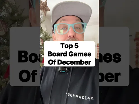 Top 5 Board Games of December! #boardgames #tabletopgames #gamenight #boardgamegeek