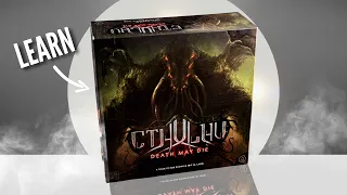 Cthulhu: Death May Die Solo Playthrough & Tutorial (Learn to Play)