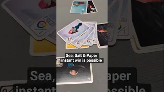 sea, salt & paper mermaid win! #shorts #seasaltandpaper #boardgames #boardgame #tabletopgaming