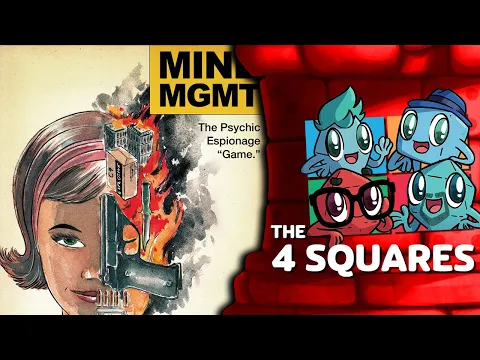 The 4 Squares Review - Mind MGMT: The Psychic Espionage "Game."