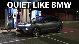 MG Marvel R Performance acceleration, braking and noise test