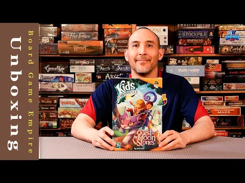 Kids Chronicles Quest for the Moon Stones Unboxing - Lucky Duck Games