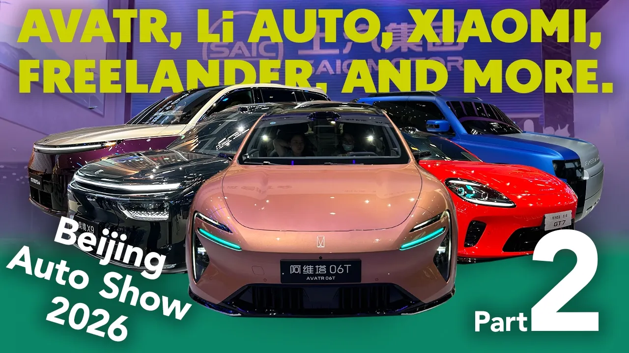 Beijing Auto Show 2026 - The FULL Walkthrough Part 1 (CATL, AVATR, Li Auto, Xiaomi, and more)