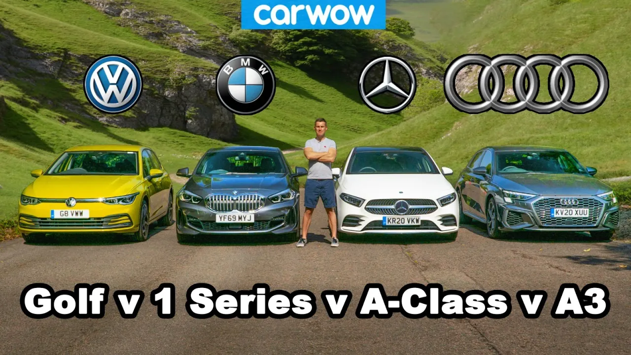 Audi A3 v BMW 1 Series v VW Golf v Mercedes A-Class: which is best?