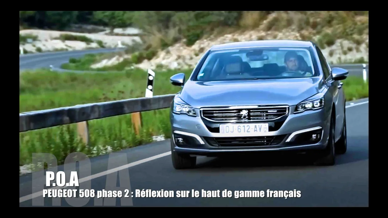 Nouvelle Peugeot 508 (phase 2/ restylage) : réflexion sur le haut de gamme français