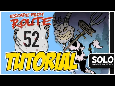 How To Play: Escape From Route 52 | A Spooky Solo Card Game Tutorial!