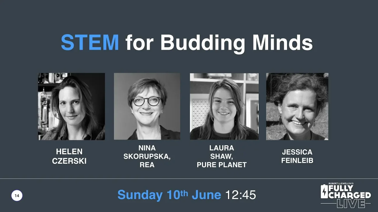 STEM For Budding Minds  | Fully Charged Live 2018 Talk 13