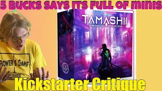 Tamashii: Chronicle of Ascend - Gamefound Critique Review