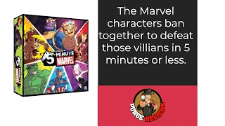5 Minute Marvel by Purge Reviews. Is this the right Marvel game for your family?