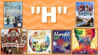 "H" Games Recap! (Keep or Cull)