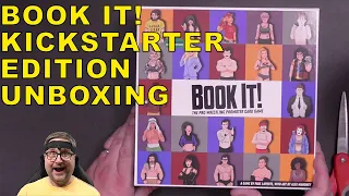 BOOK IT! KICKSTARTER EDITION UNBOXING | FOAMHAMMER GAMES | PRO WRESTLING PROMOTER CARD GAME | OG