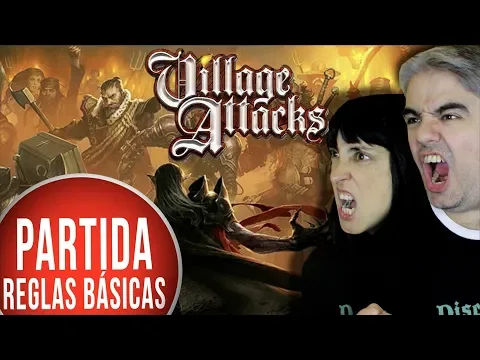 VILLAGE ATTACKS español Partida. Aprendiendo las mecánicas básicas