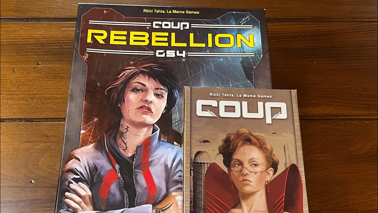 Coup: Rebellion G54 (Indie) - Unboxing & Overview