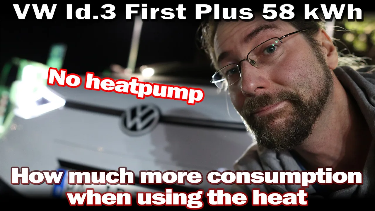 VW Id.3 First Plus - Heat consumption test