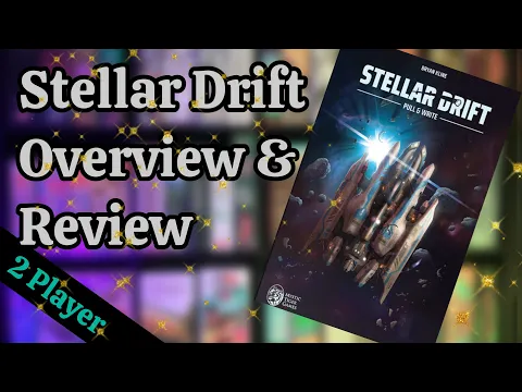 Stellar Drift PULL & WRITE Game Review and Overview