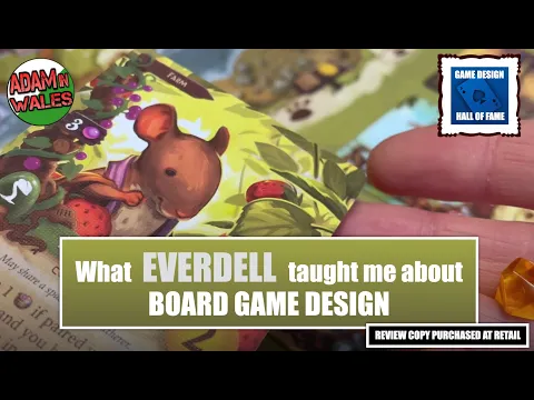 What EVERDELL taught me about Board Game Design | Hall of Fame