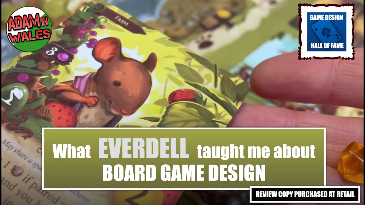 What EVERDELL taught me about Board Game Design | Hall of Fame