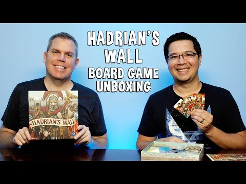 Unboxing Hadrian's Wall - Roman Emperor Board Game